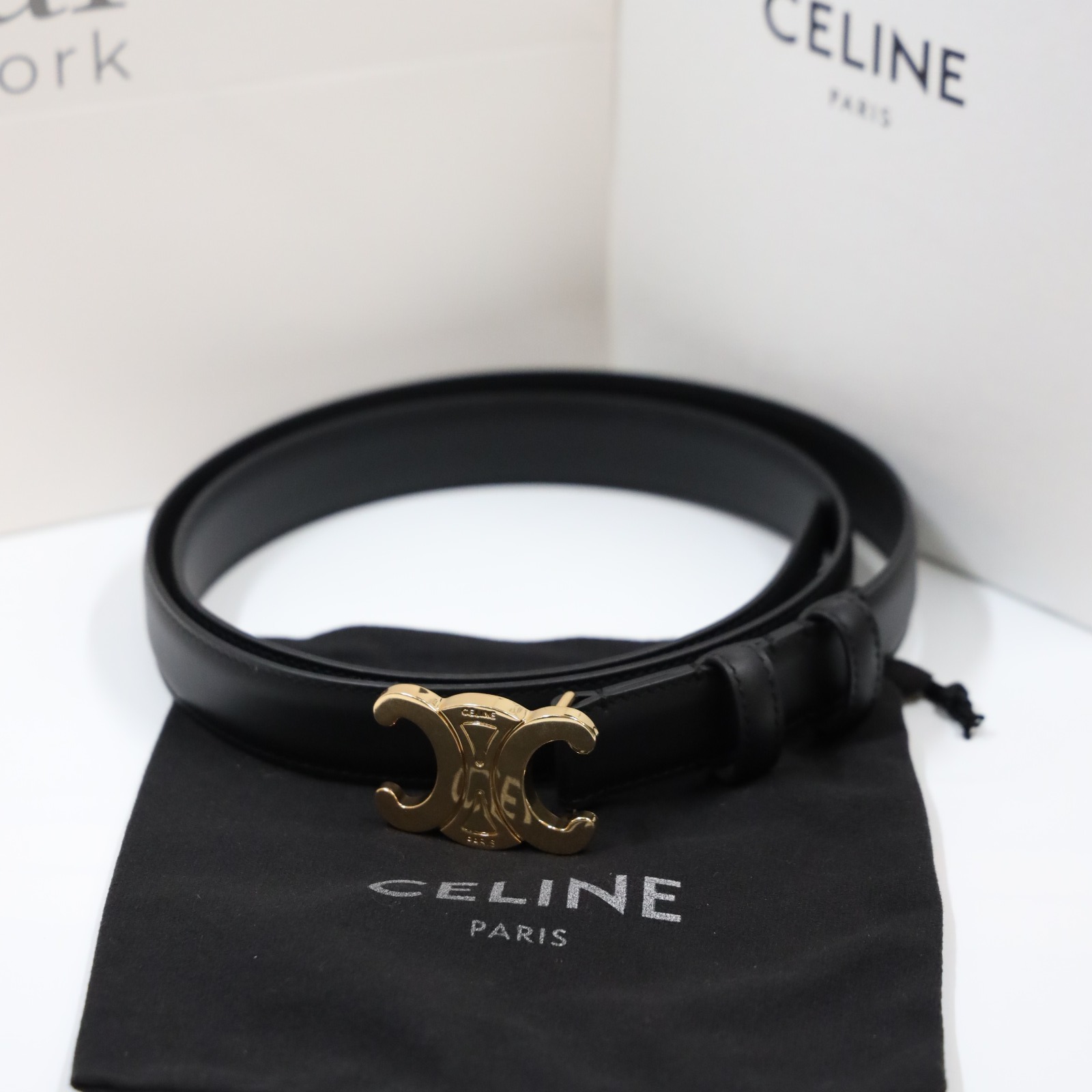 Celine Small Triomphe Belt